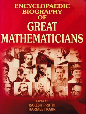 cover image of Encyclopaedic Biography of Great Mathematicians
